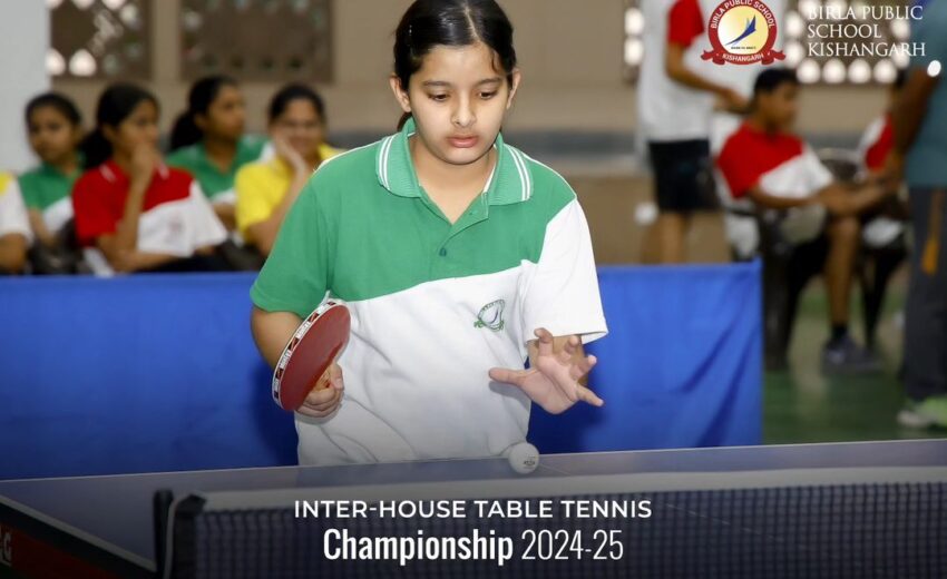 Inter-House Table Tennis Tournament