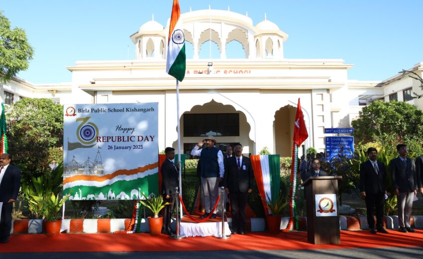 🇮🇳 Celebrating India’s 76th Republic Day at Birla Public School, Kishangarh.