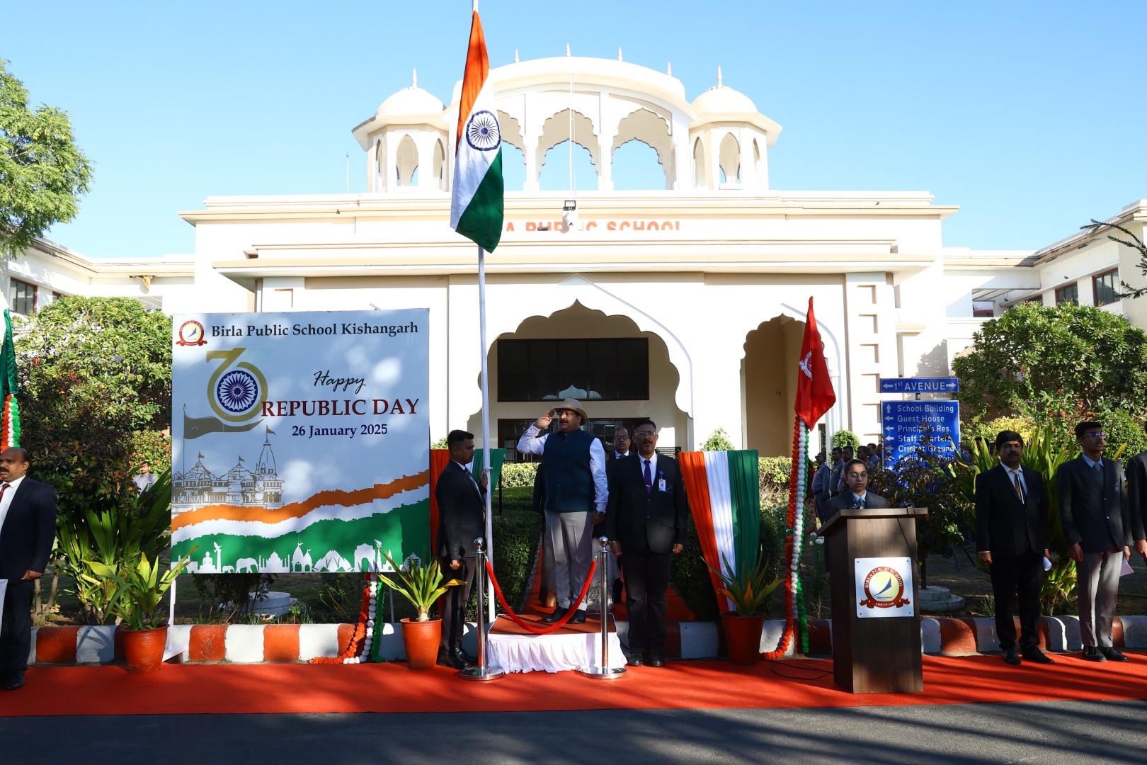 🇮🇳 Celebrating India’s 76th Republic Day at Birla Public School, Kishangarh.