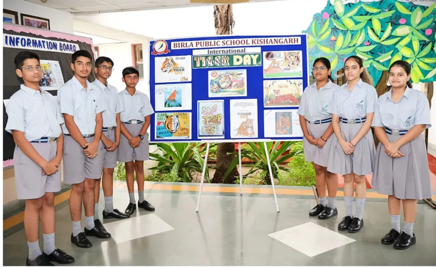 International Tiger Day At BPS Kishangarh