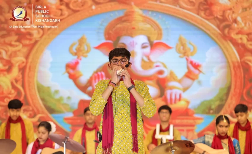 Birla Public School, Kishangarh beautifully set the musical tone of the theme “Ramayana – Unplugged.”