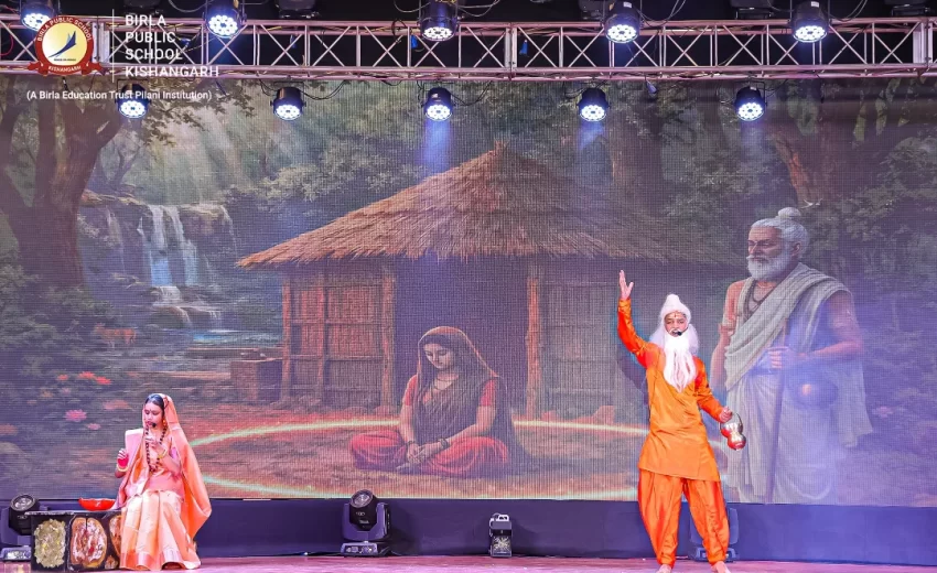 Presented a powerful enactment of Sita Haran