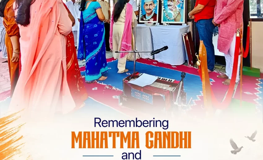 Remembering Mahatma Gandhi and Lal Bahadur Shastri on their birth anniversary
